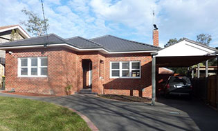 1950s Clinker Brick Home